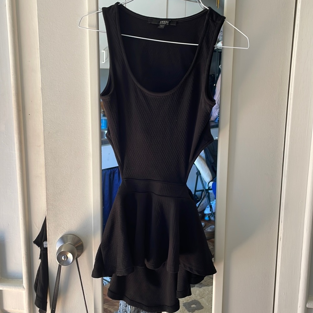 Black tank blouse - not a dress